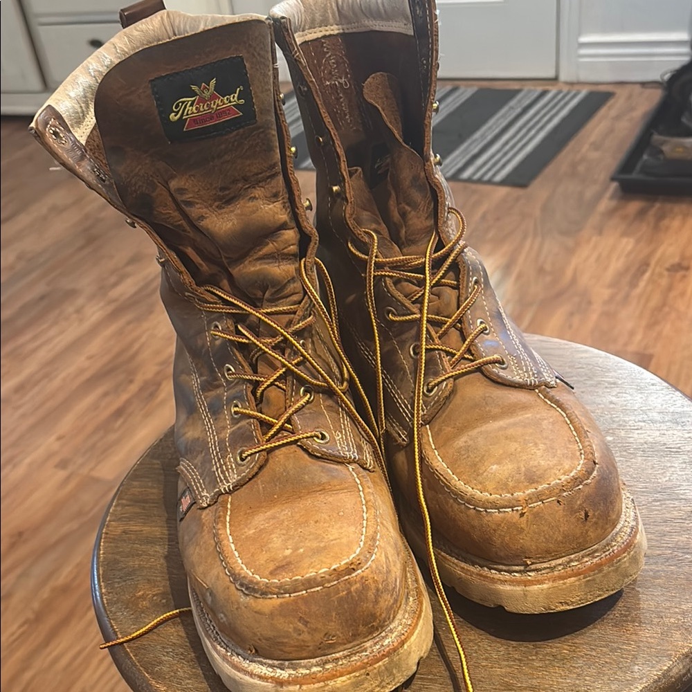 Men's Brown Leather Boots